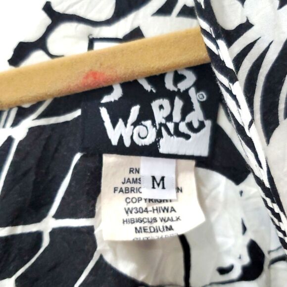 Jams World 50th Anniversary Hibiscus Walk Dress Size Med - Picture 3 of 6